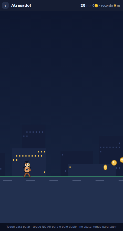 Atrasado!, o modo de corrida do Medbound
